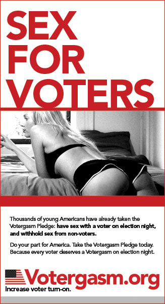 Increase voter turn-on